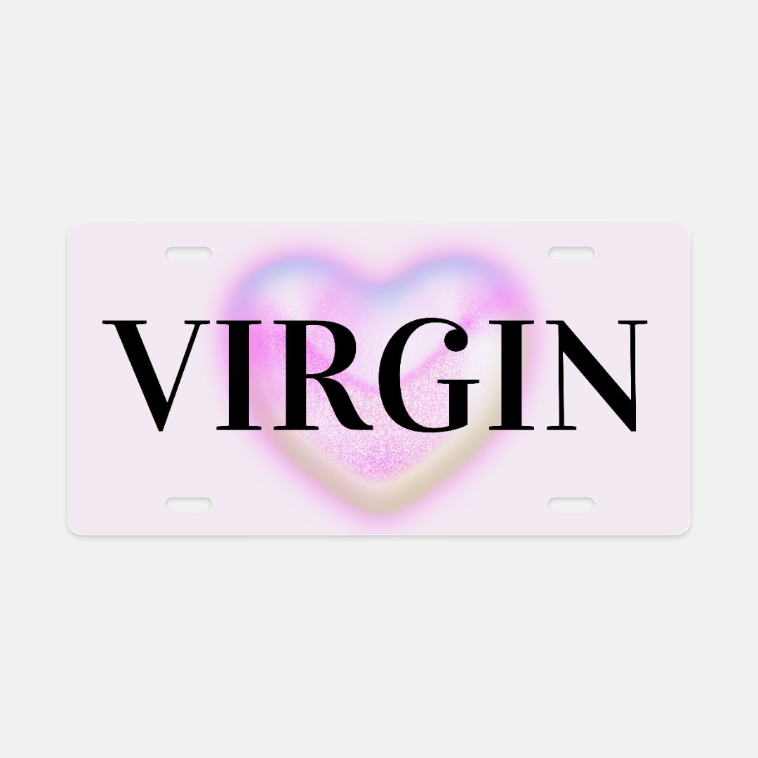 VIRGIN License Plate