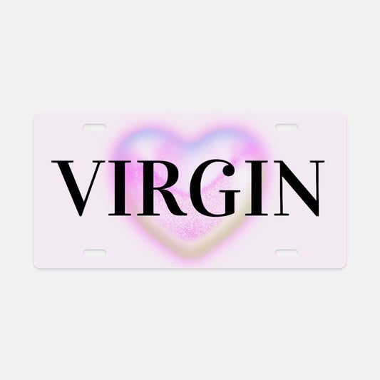VIRGIN License Plate